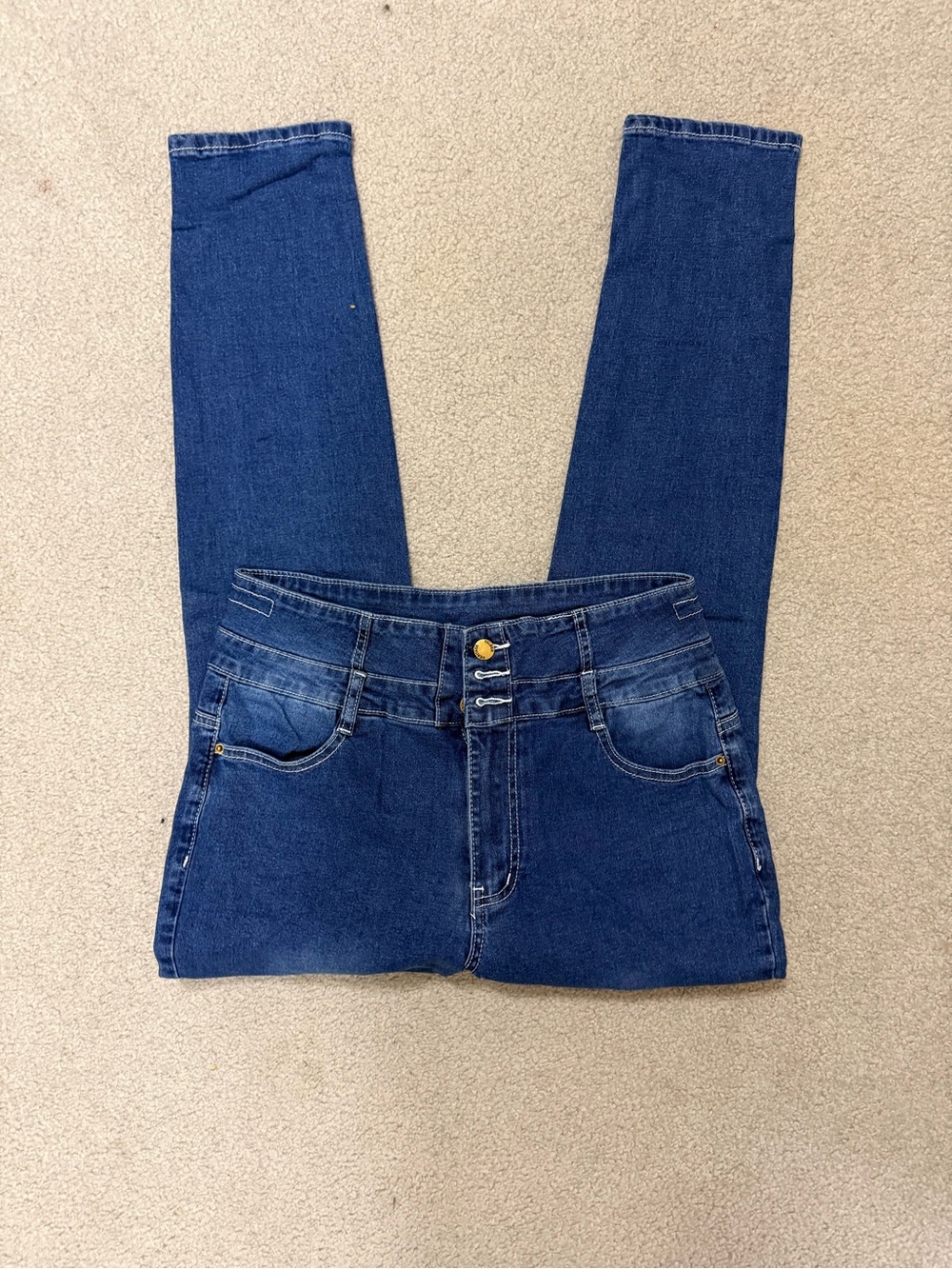 NWT Indigo Skinny Jeans XL